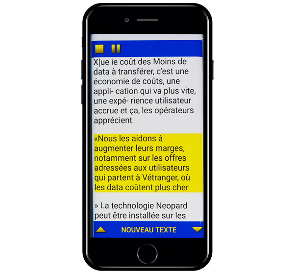 iphone accueil lecture black - Accueil